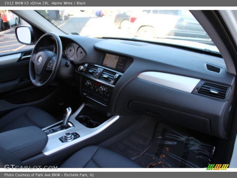 Alpine White / Black 2012 BMW X3 xDrive 28i