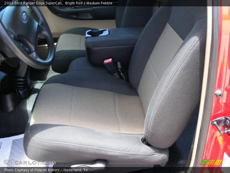 Bright Red / Medium Pebble 2003 Ford Ranger Edge SuperCab
