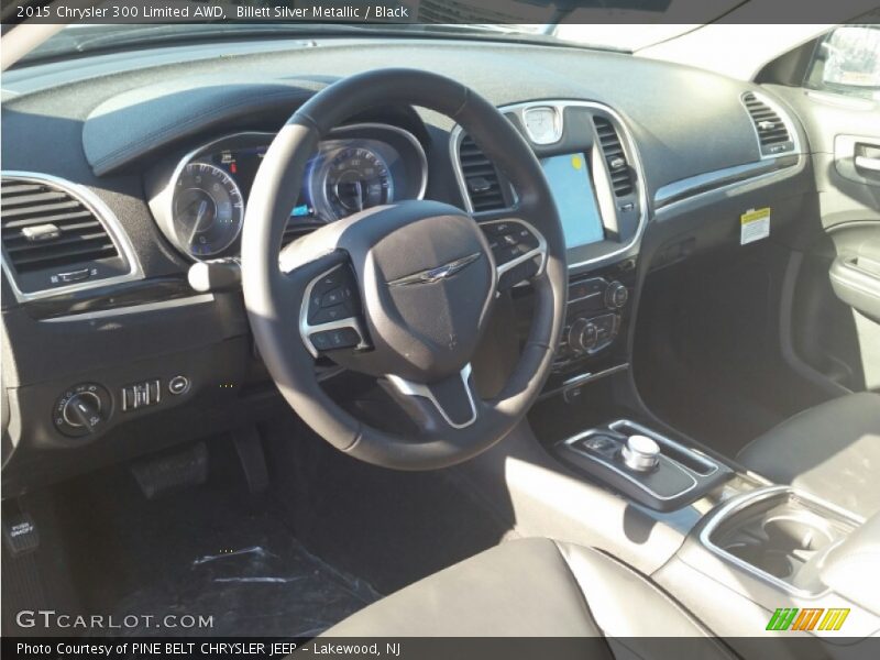 Billett Silver Metallic / Black 2015 Chrysler 300 Limited AWD