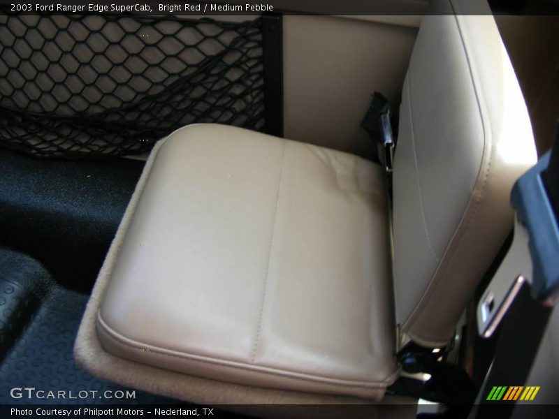Bright Red / Medium Pebble 2003 Ford Ranger Edge SuperCab