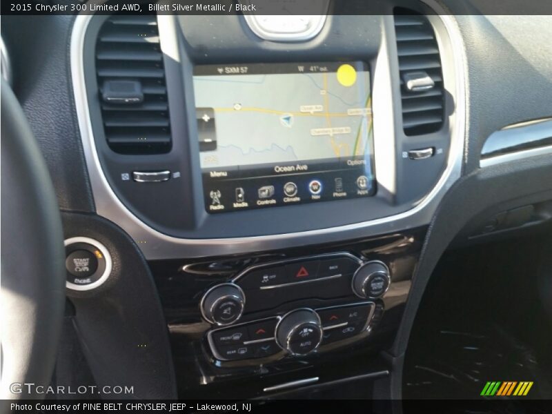 Billett Silver Metallic / Black 2015 Chrysler 300 Limited AWD