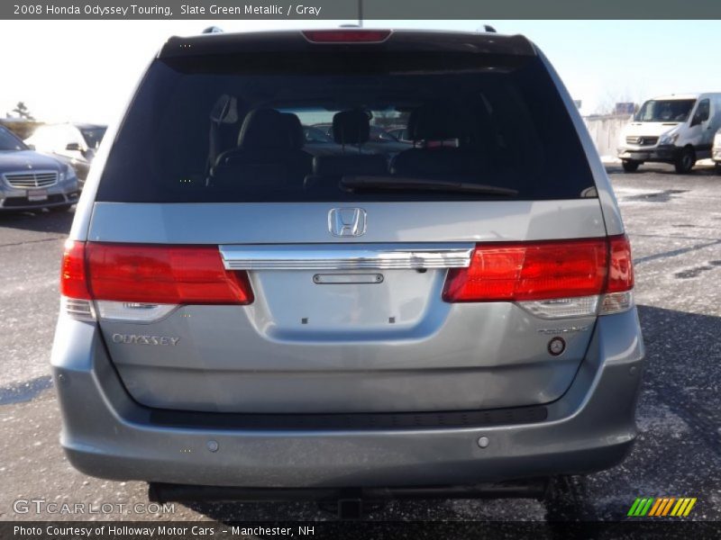 Slate Green Metallic / Gray 2008 Honda Odyssey Touring