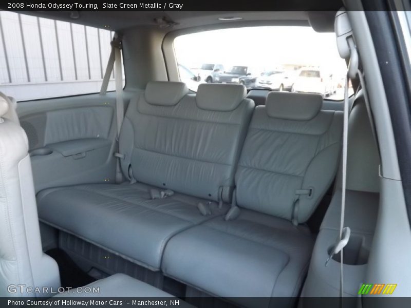 Slate Green Metallic / Gray 2008 Honda Odyssey Touring