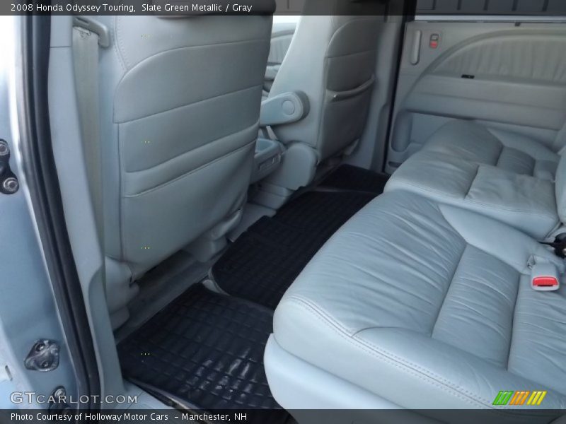 Slate Green Metallic / Gray 2008 Honda Odyssey Touring