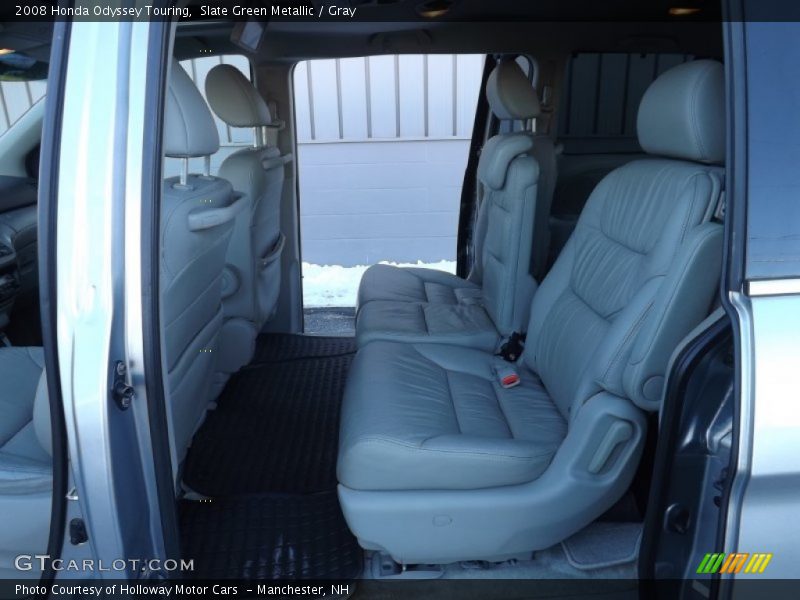 Slate Green Metallic / Gray 2008 Honda Odyssey Touring