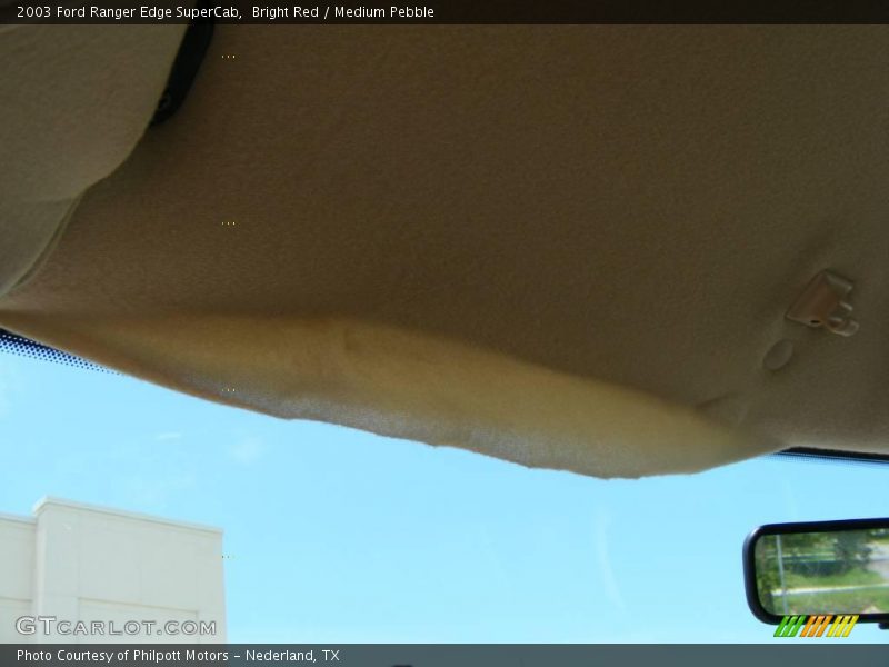 Bright Red / Medium Pebble 2003 Ford Ranger Edge SuperCab