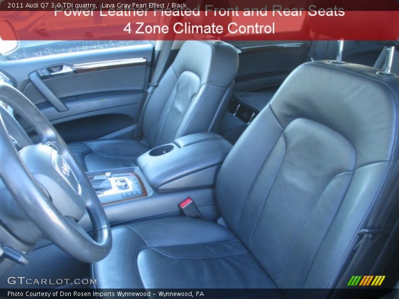 Lava Gray Pearl Effect / Black 2011 Audi Q7 3.0 TDI quattro