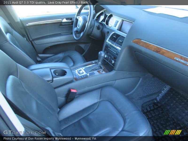 Lava Gray Pearl Effect / Black 2011 Audi Q7 3.0 TDI quattro