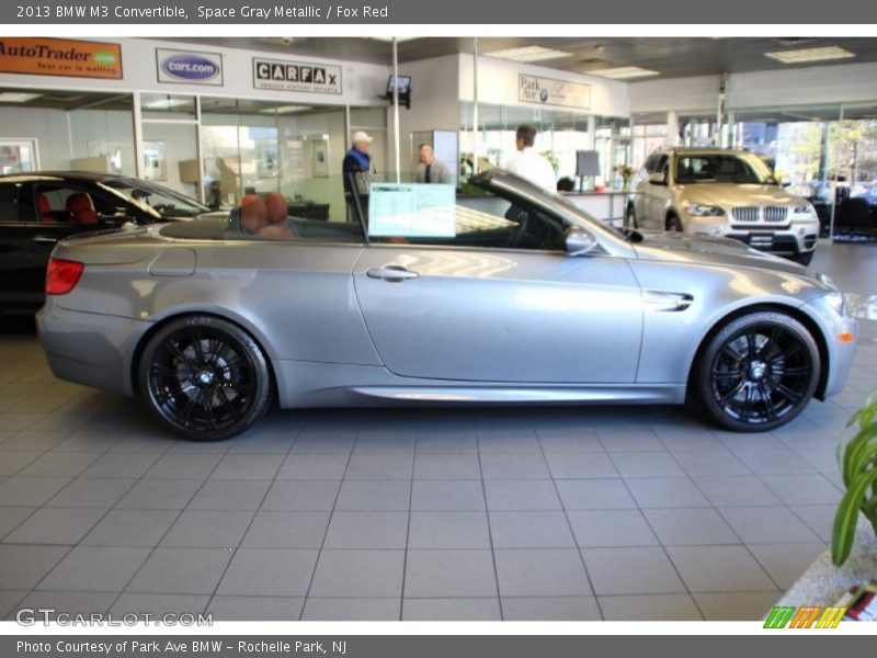 Space Gray Metallic / Fox Red 2013 BMW M3 Convertible