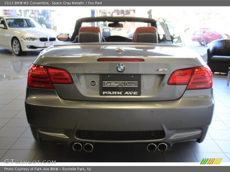 Space Gray Metallic / Fox Red 2013 BMW M3 Convertible