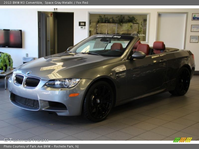 Space Gray Metallic / Fox Red 2013 BMW M3 Convertible