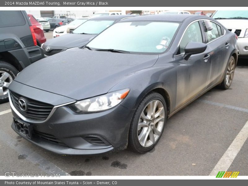 Meteor Gray Mica / Black 2014 Mazda MAZDA6 Touring