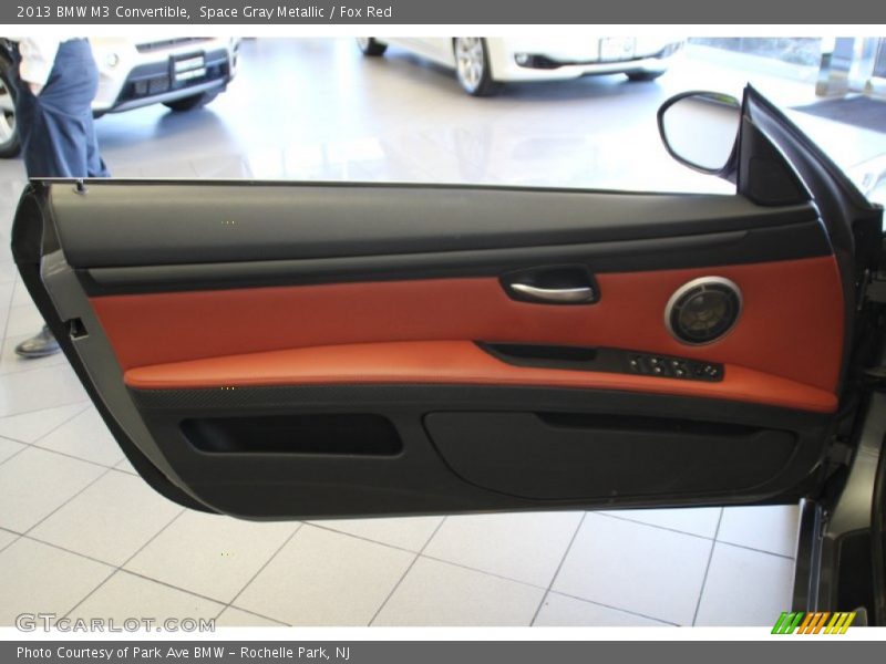 Space Gray Metallic / Fox Red 2013 BMW M3 Convertible