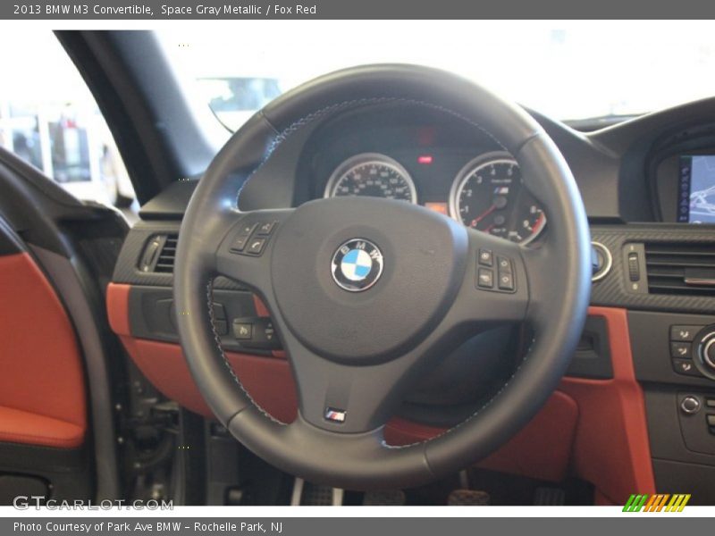 Space Gray Metallic / Fox Red 2013 BMW M3 Convertible
