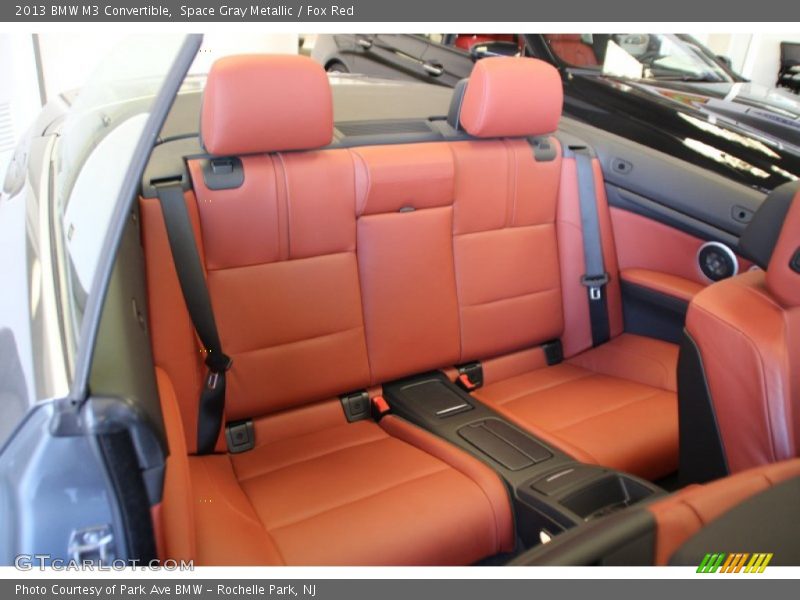 Space Gray Metallic / Fox Red 2013 BMW M3 Convertible