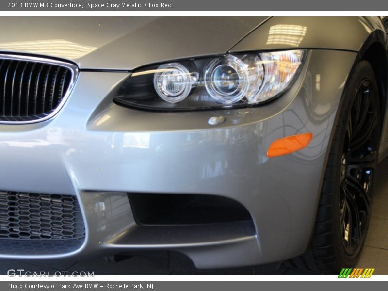 Space Gray Metallic / Fox Red 2013 BMW M3 Convertible