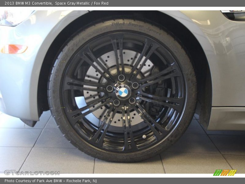 Space Gray Metallic / Fox Red 2013 BMW M3 Convertible