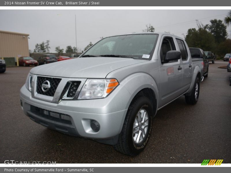 Brilliant Silver / Steel 2014 Nissan Frontier SV Crew Cab