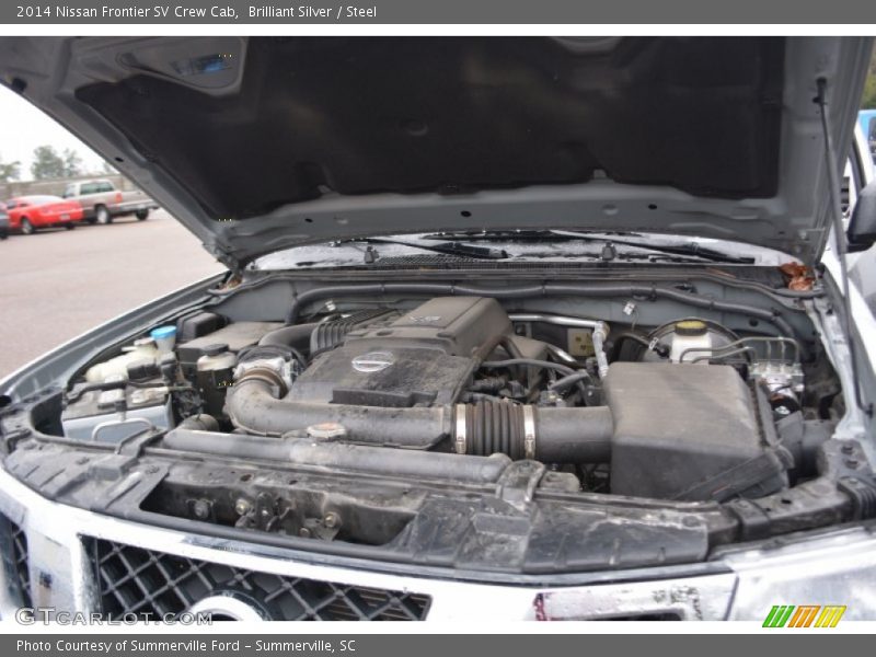 Brilliant Silver / Steel 2014 Nissan Frontier SV Crew Cab