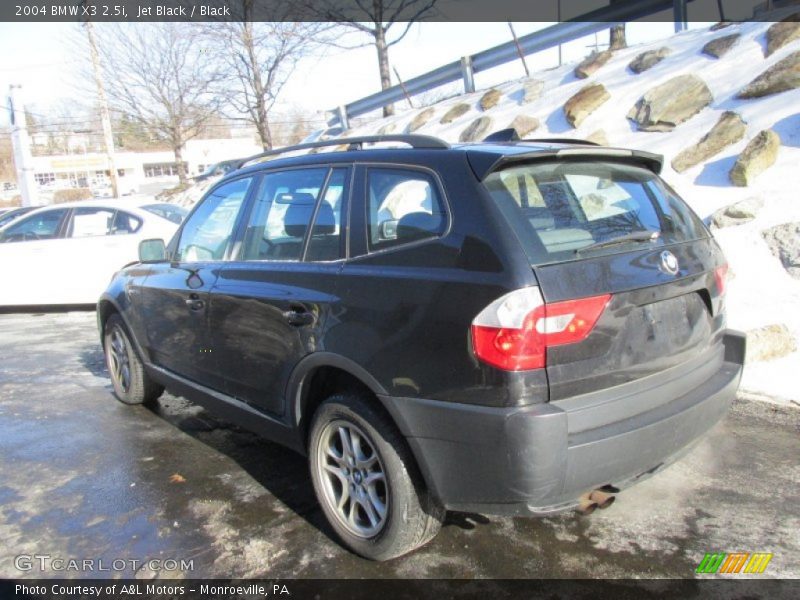 Jet Black / Black 2004 BMW X3 2.5i
