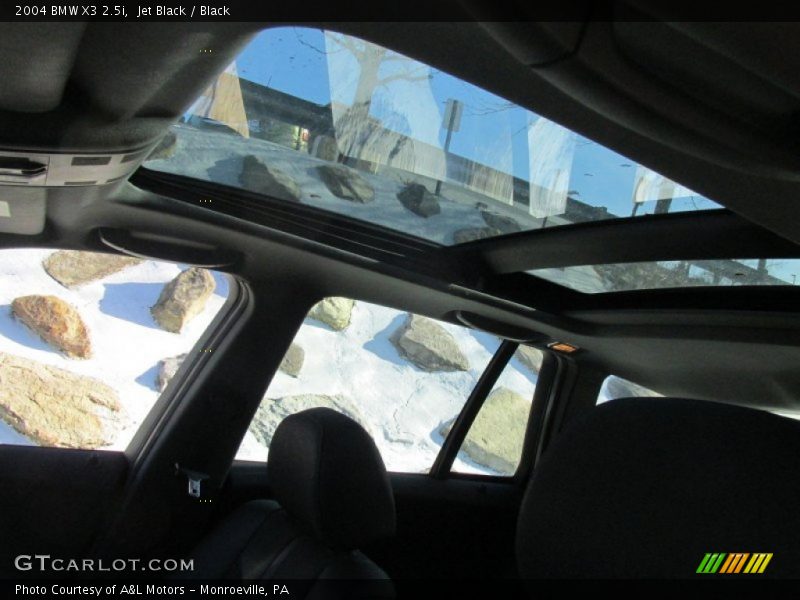 Jet Black / Black 2004 BMW X3 2.5i