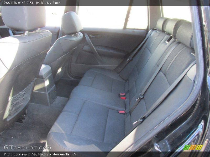 Jet Black / Black 2004 BMW X3 2.5i
