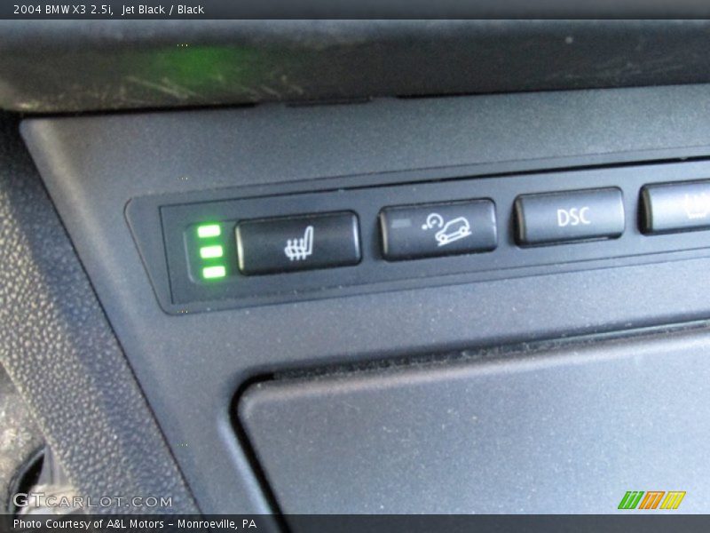 Jet Black / Black 2004 BMW X3 2.5i