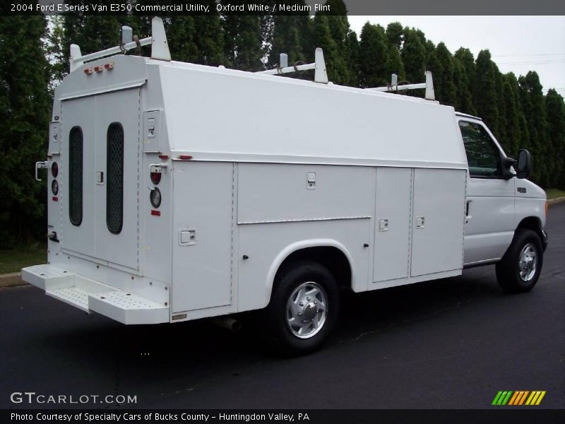 Oxford White / Medium Flint 2004 Ford E Series Van E350 Commercial Utility