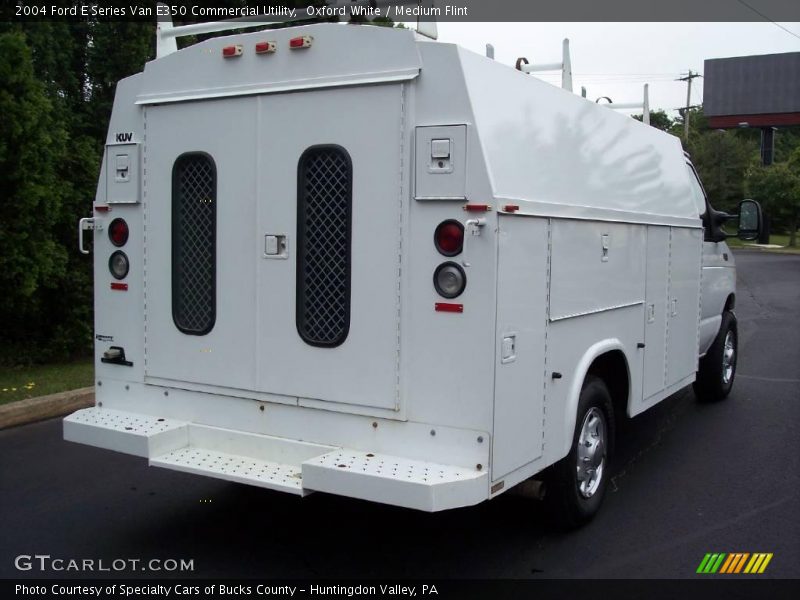 Oxford White / Medium Flint 2004 Ford E Series Van E350 Commercial Utility
