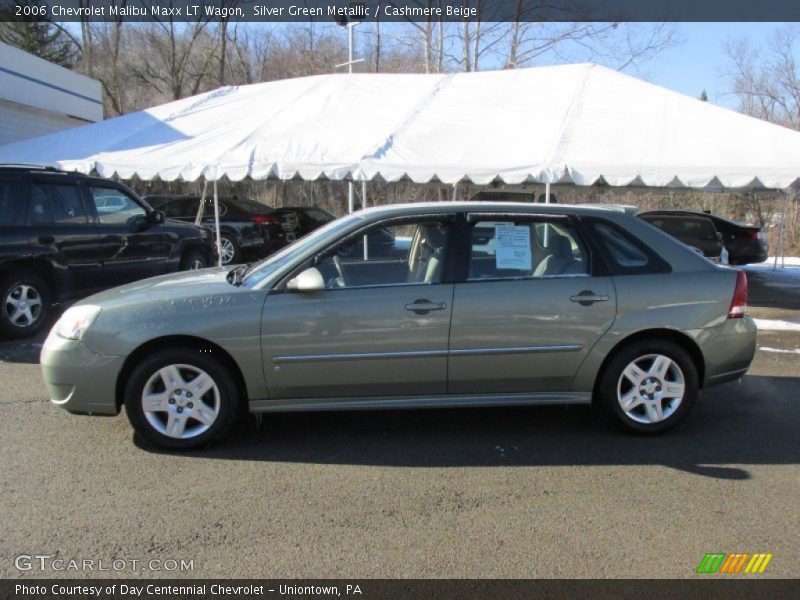 Silver Green Metallic / Cashmere Beige 2006 Chevrolet Malibu Maxx LT Wagon