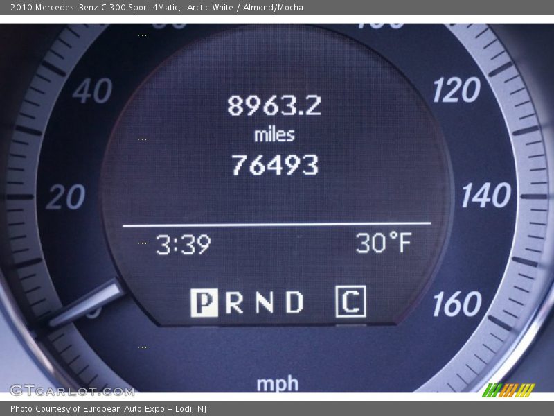 Arctic White / Almond/Mocha 2010 Mercedes-Benz C 300 Sport 4Matic