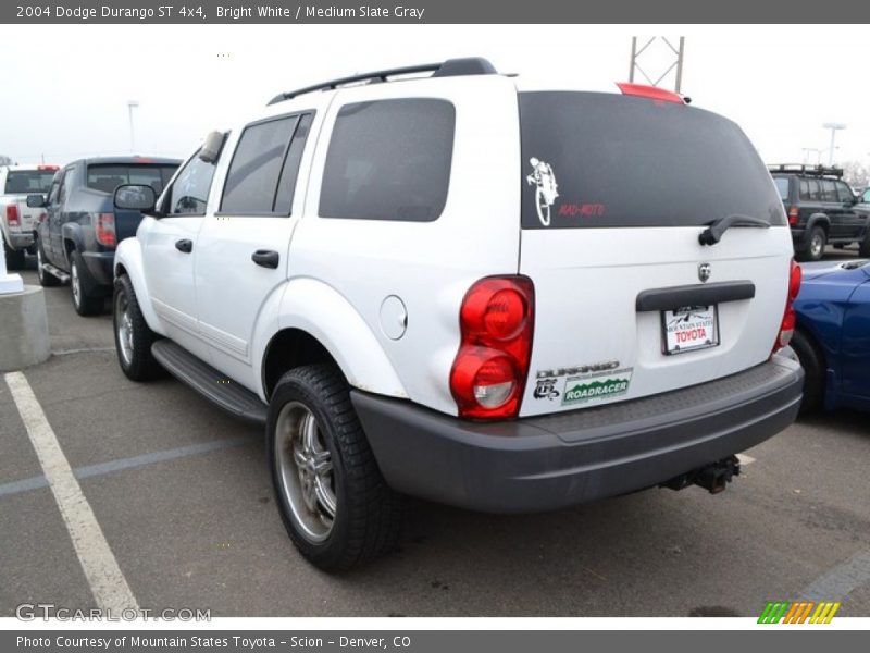 Bright White / Medium Slate Gray 2004 Dodge Durango ST 4x4