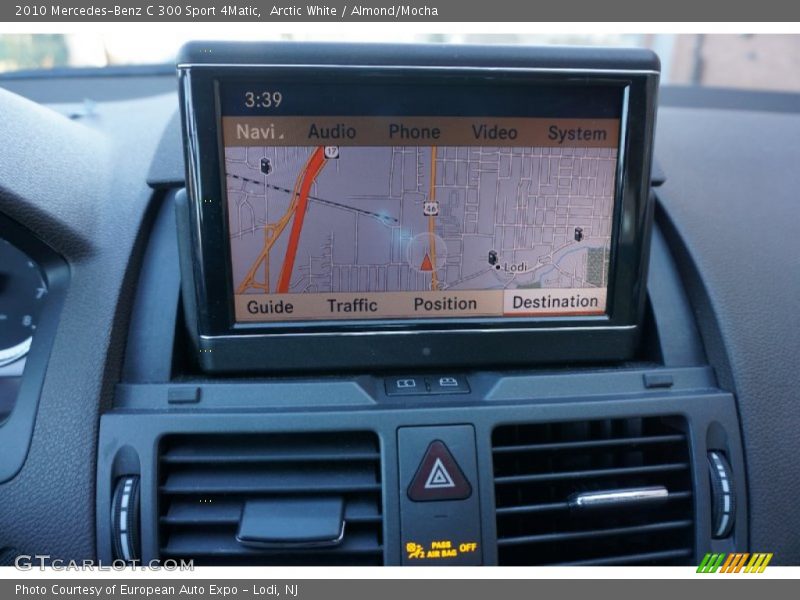 Arctic White / Almond/Mocha 2010 Mercedes-Benz C 300 Sport 4Matic
