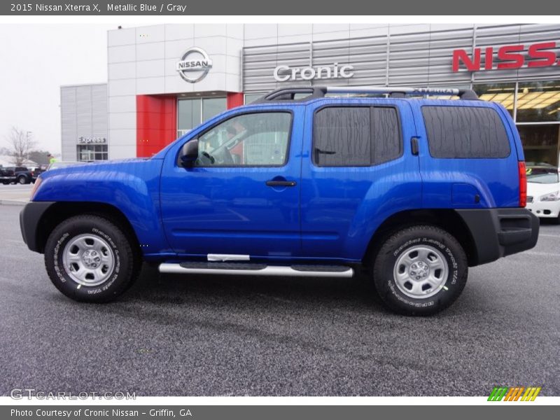 Metallic Blue / Gray 2015 Nissan Xterra X