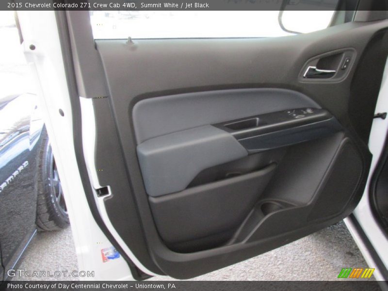 Summit White / Jet Black 2015 Chevrolet Colorado Z71 Crew Cab 4WD