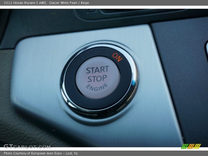 Glacier White Pearl / Beige 2011 Nissan Murano S AWD