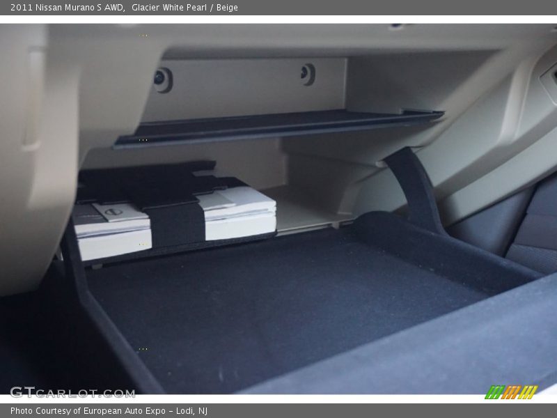 Glacier White Pearl / Beige 2011 Nissan Murano S AWD
