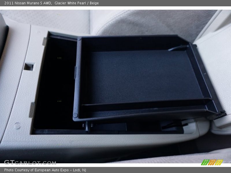 Glacier White Pearl / Beige 2011 Nissan Murano S AWD