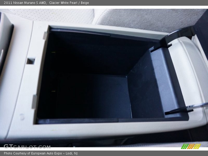 Glacier White Pearl / Beige 2011 Nissan Murano S AWD