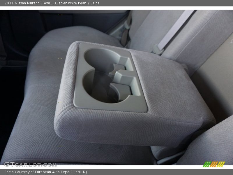 Glacier White Pearl / Beige 2011 Nissan Murano S AWD