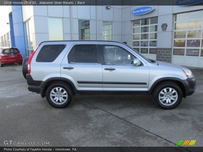 Alabaster Silver Metallic / Black 2006 Honda CR-V EX