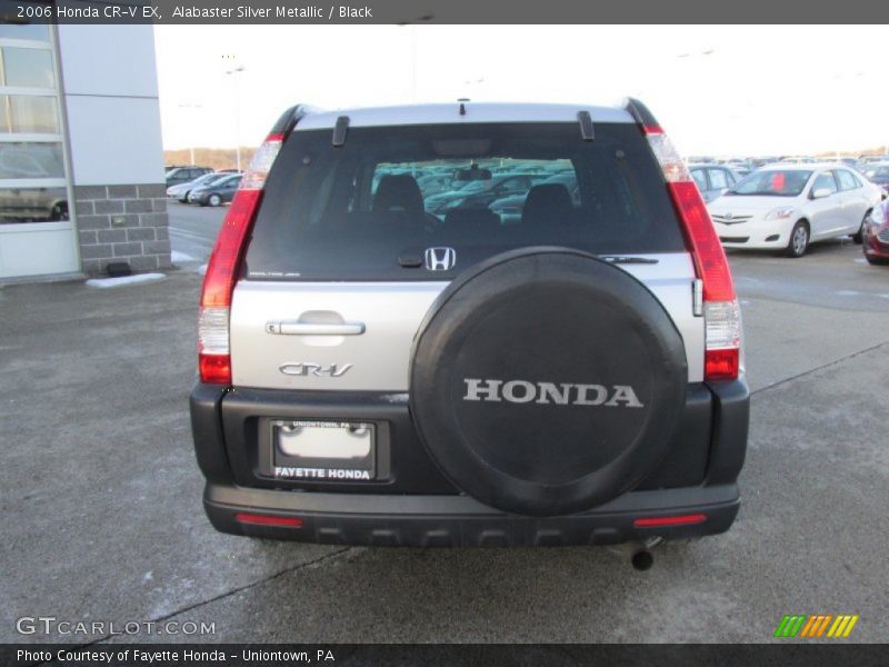 Alabaster Silver Metallic / Black 2006 Honda CR-V EX