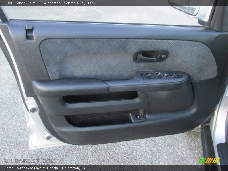 Alabaster Silver Metallic / Black 2006 Honda CR-V EX