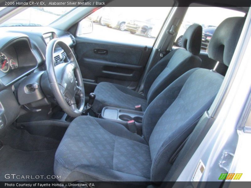 Alabaster Silver Metallic / Black 2006 Honda CR-V EX