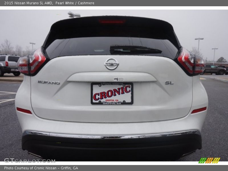 Pearl White / Cashmere 2015 Nissan Murano SL AWD