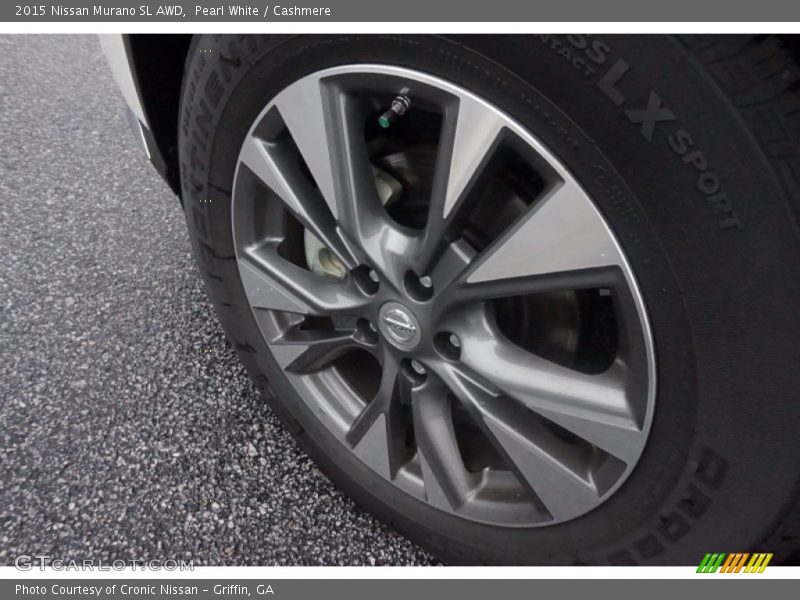 Pearl White / Cashmere 2015 Nissan Murano SL AWD