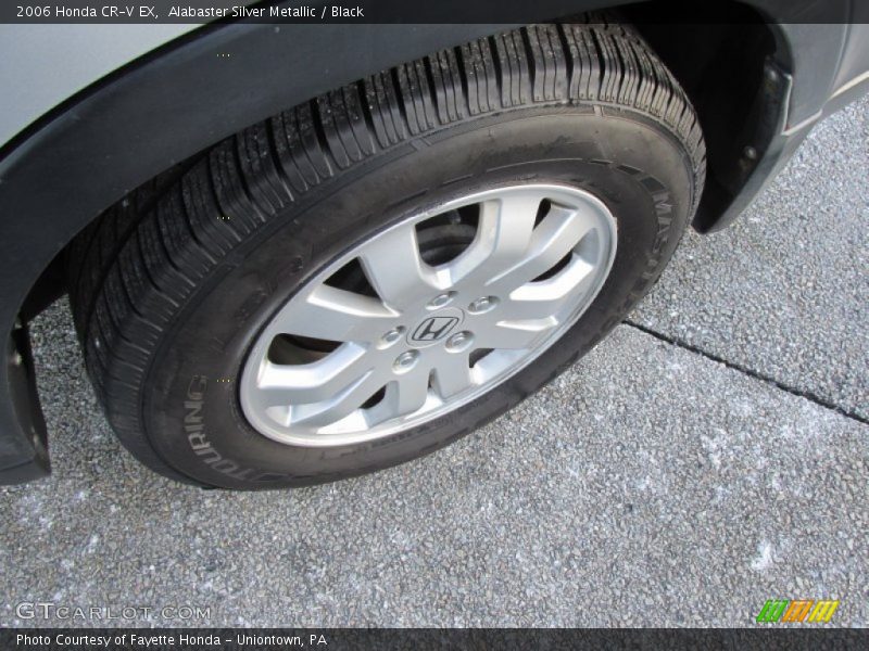 Alabaster Silver Metallic / Black 2006 Honda CR-V EX