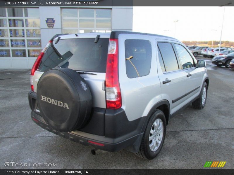 Alabaster Silver Metallic / Black 2006 Honda CR-V EX