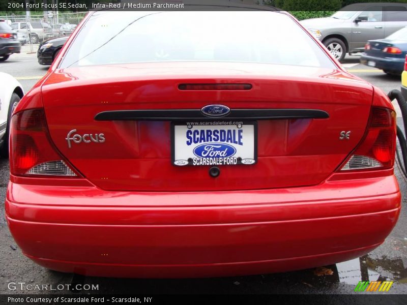 Infra-Red / Medium Parchment 2004 Ford Focus SE Sedan