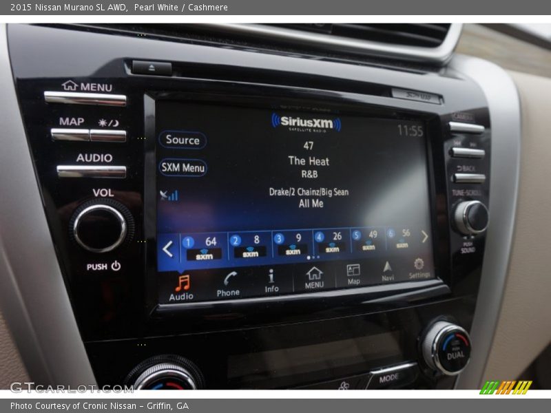Pearl White / Cashmere 2015 Nissan Murano SL AWD